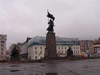 Центральная площадь г. Владивосток